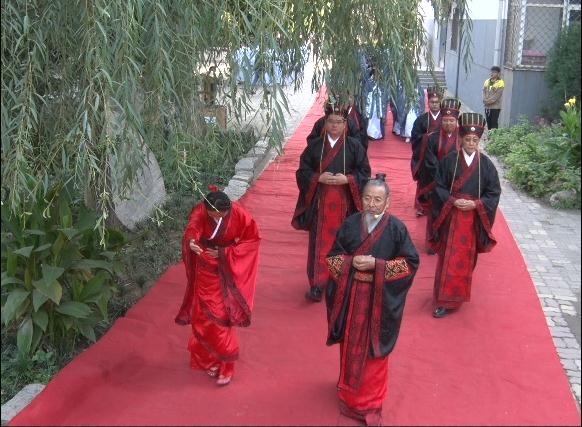 祭孔典礼入场